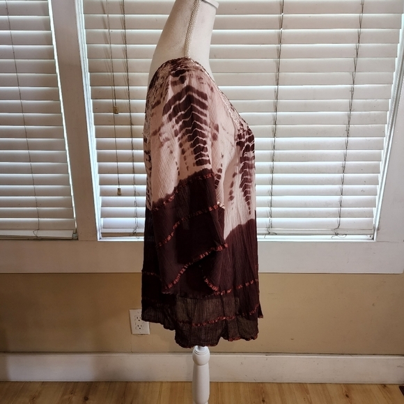 Advance Apparel Women's Bohemian Inspired Tunic NWOT - Picture 6 of 12